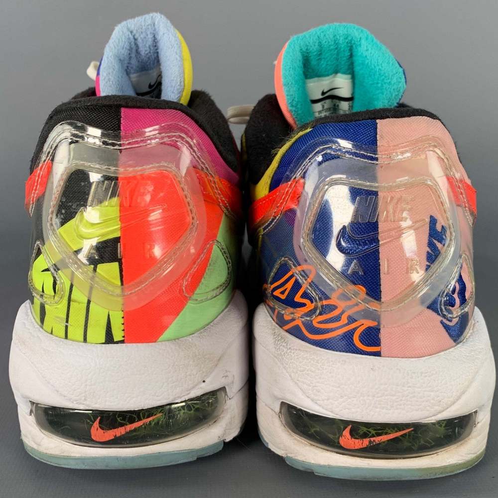 NIKE Air Max 2 Light Multi Color Color Block Nylon Sneakers - Picture 3 of 11